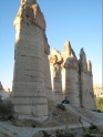 Fairy chimney rock formations, Goreme, Cappadocia Turkey 19